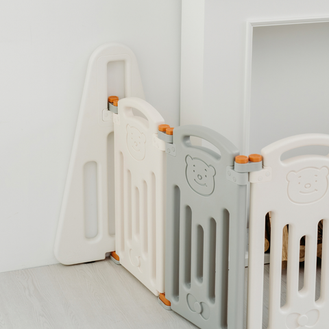 Bear Playpen Free Standing Set
