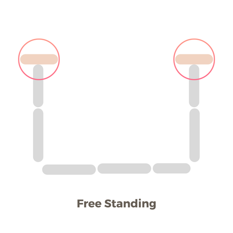 DreamNest Free Standing Set