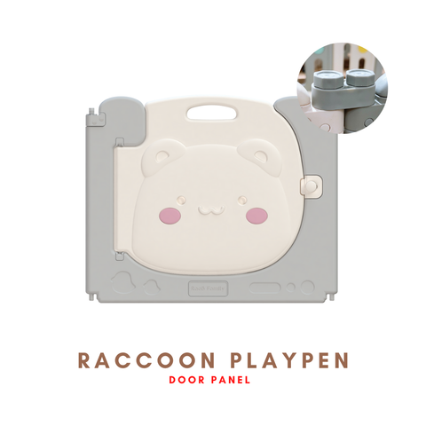 Raccoon Playpen Door Panel