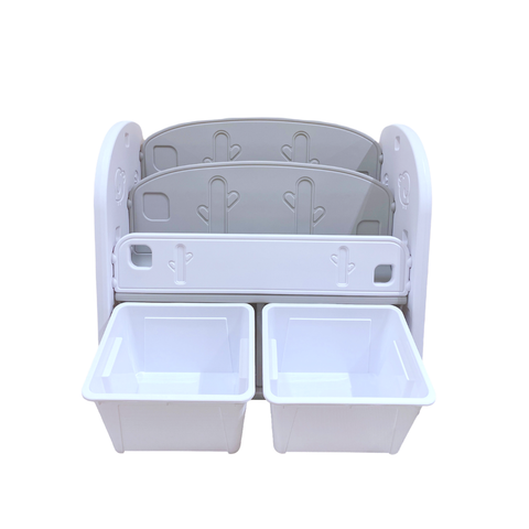 Kids Bookshelf with Toy Storage Organiser