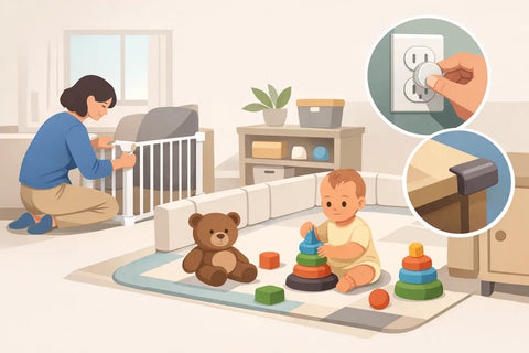 How to Baby Proof Play Area Properly