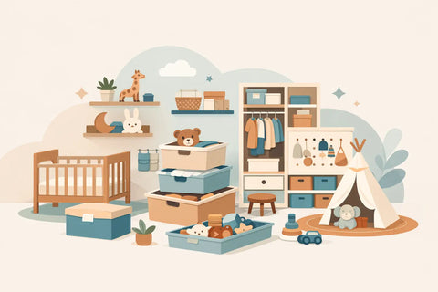 10 Nursery Storage Ideas for Small Rooms