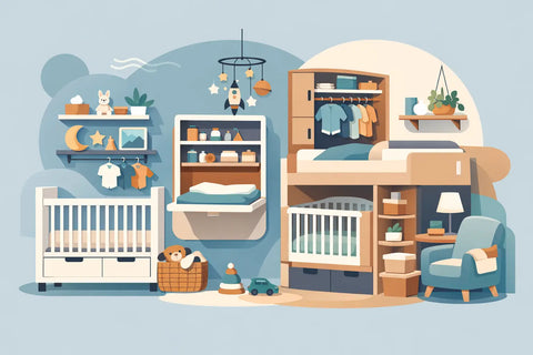 11 Space Saving Nursery Ideas That Work