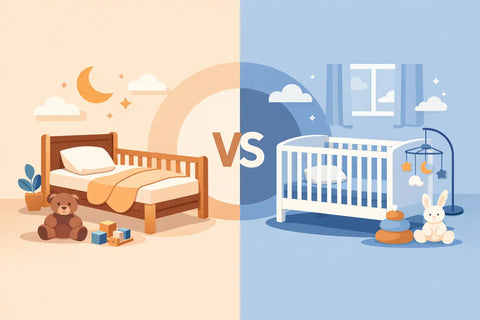 Cot Bed vs Crib: Which Should You Buy?